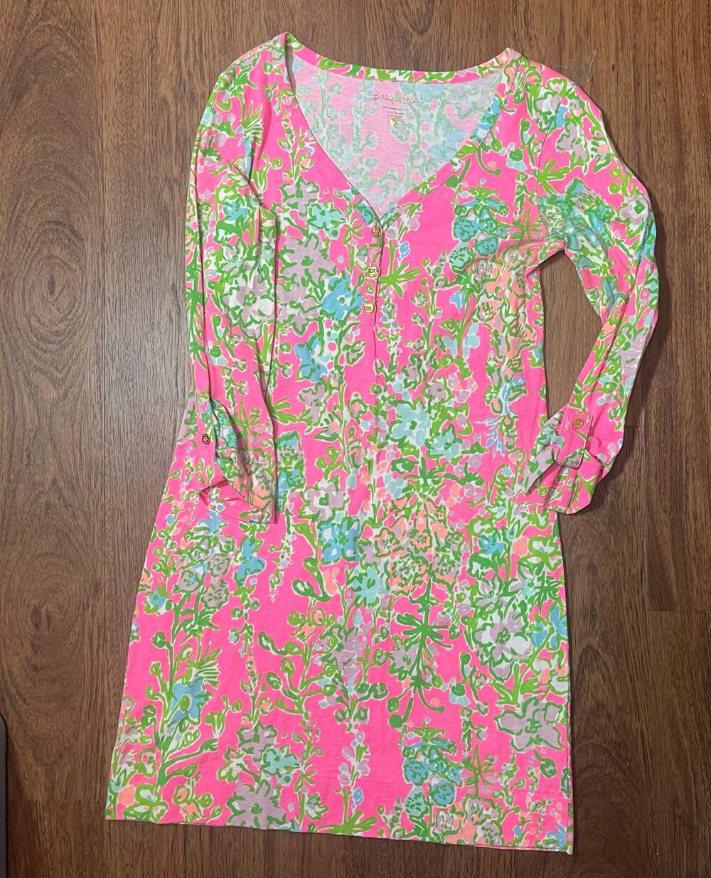 Lilly Pulitzer Woman's small Flamingo Pink Southern Charm dress- NWOT